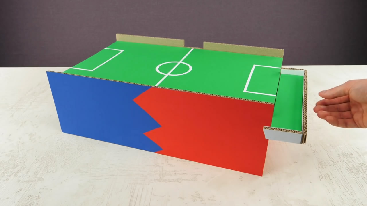 如何用磁铁制作可以玩的足球场,磁铁足球竞技原理