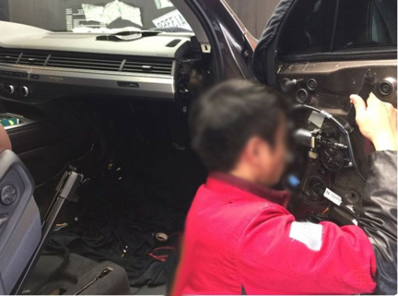 奥迪q7升级bose音响,老款奥迪q7音响改装案例