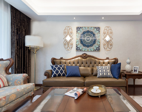 这种欧式低调奢华不落俗套！无锡协信未来城116㎡，三室硬装10万