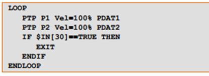 kuka机器人编程指令表,kuka机器人示教器实例编程