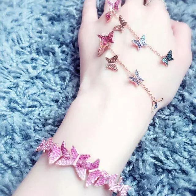 江疏影施华洛世奇广告发型,江疏影的长腿施华洛世奇