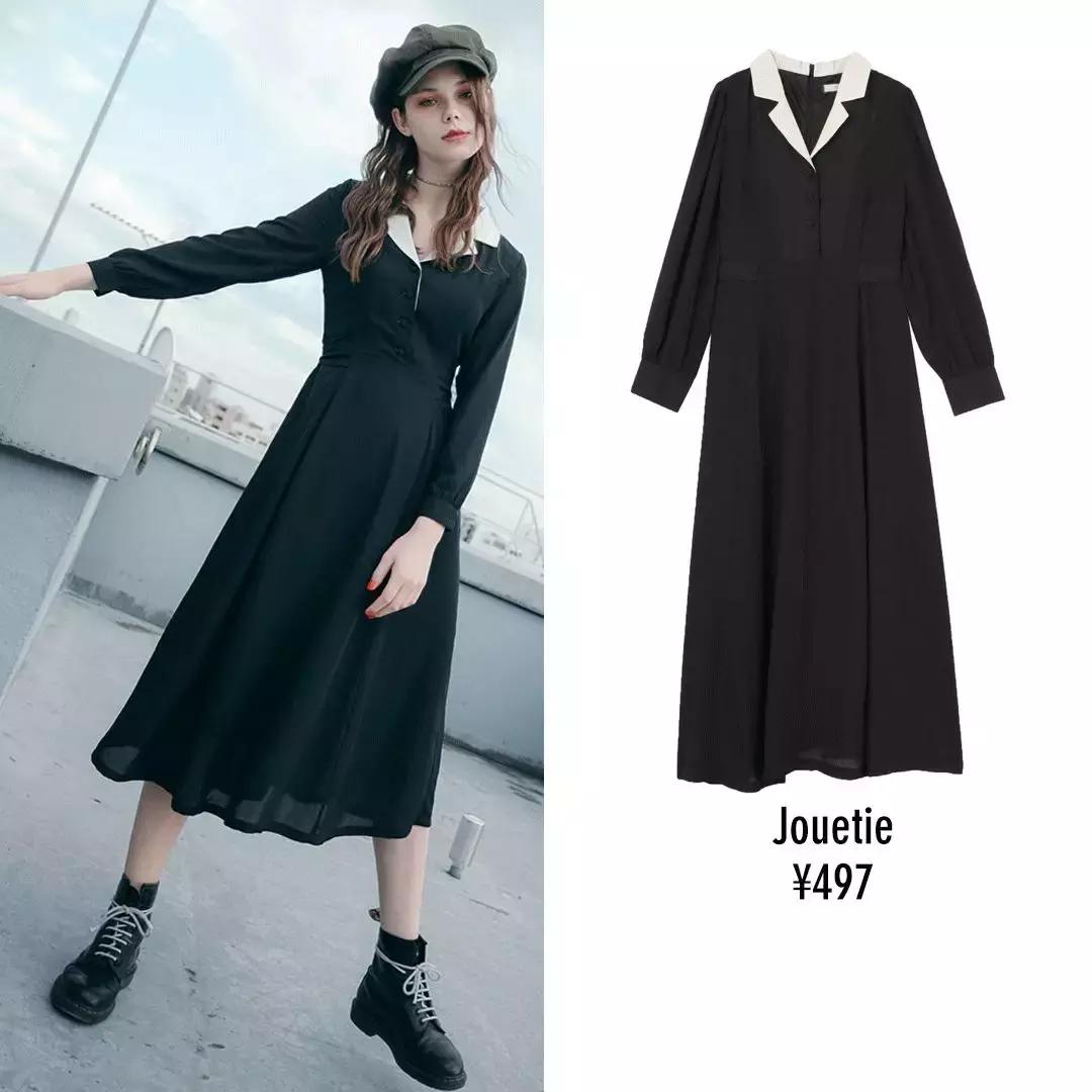 小众轻奢单鞋秋冬搭裙子,仙气裙子搭配的小白鞋推荐