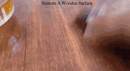 地板上面的黑印子怎么处理,地板缝隙很黑怎么处理