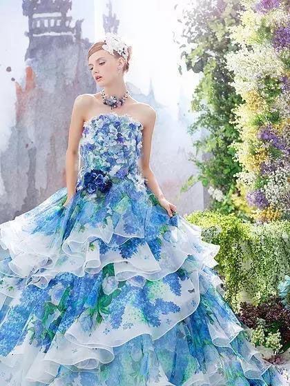 中国买不到的婚纱!Stelladelibero跳进花海的新娘,美到爆炸!