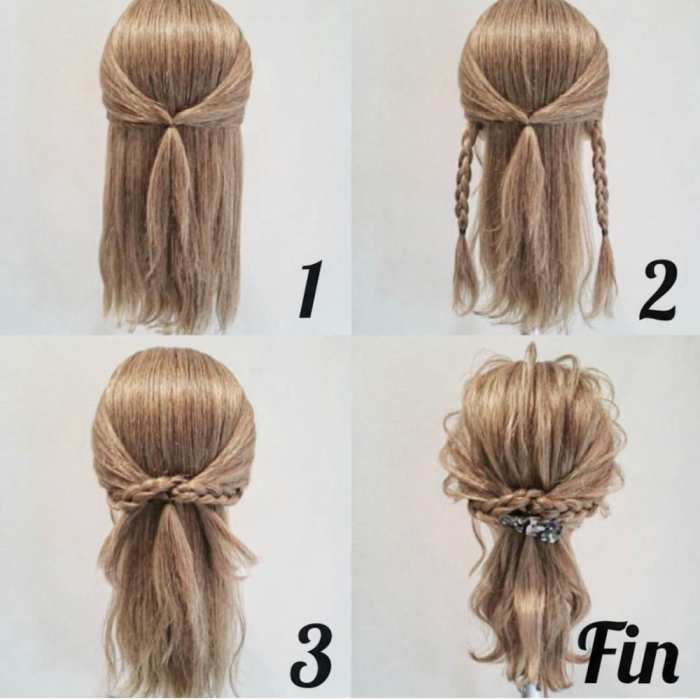 手残党也会学会的编发教程,手残党编发教程这几款清爽又好看