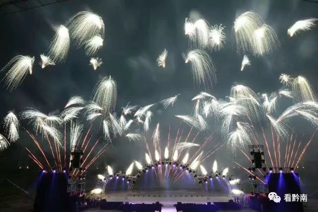 都匀梦幻西游焰火秀,都匀焰火节