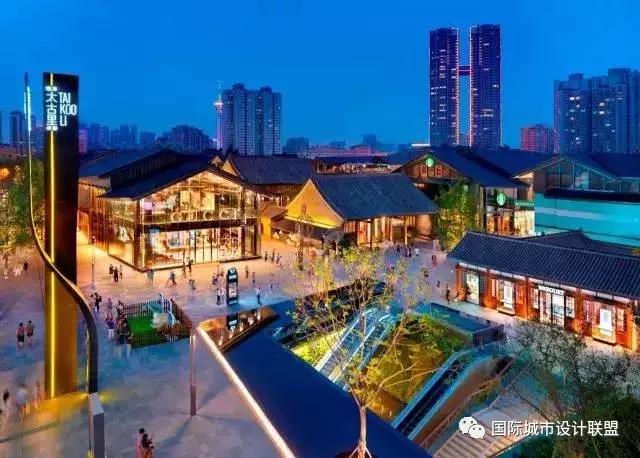 太古里街区效果图,经典block街区设计