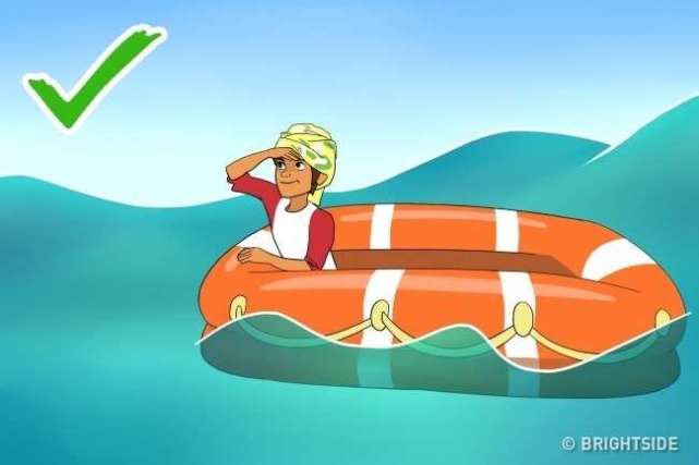 在大海被困怎么办,海边自救小技巧