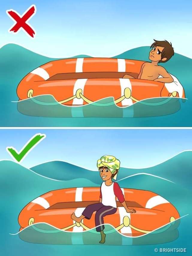 在大海被困怎么办,海边自救小技巧