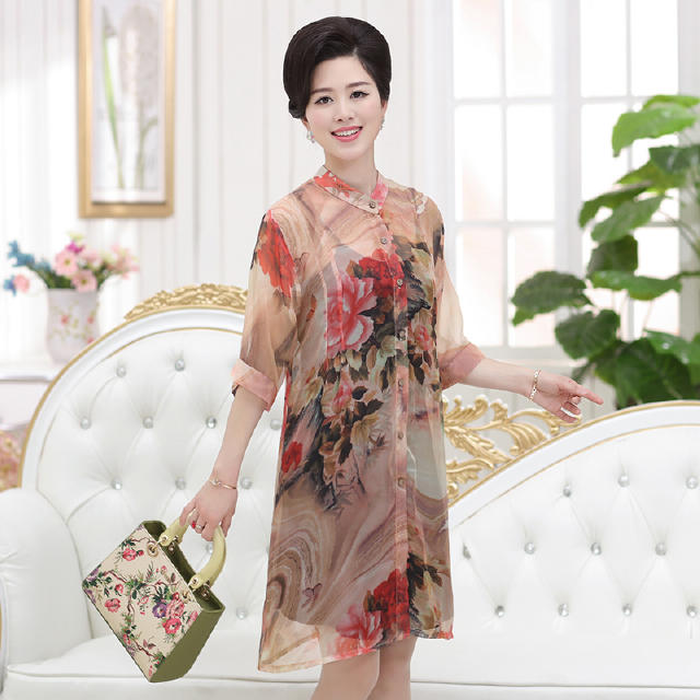 最有气质的妈妈服装,今年最火爆款妈妈裙