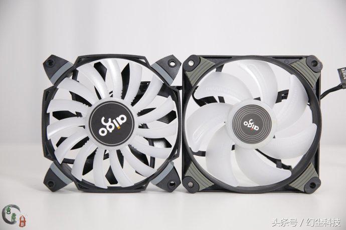 冰魄argb风扇,冰魄双光圈风扇