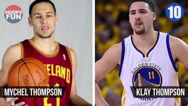 克莱汤普森兄弟几个,nba新秀汤普森兄弟