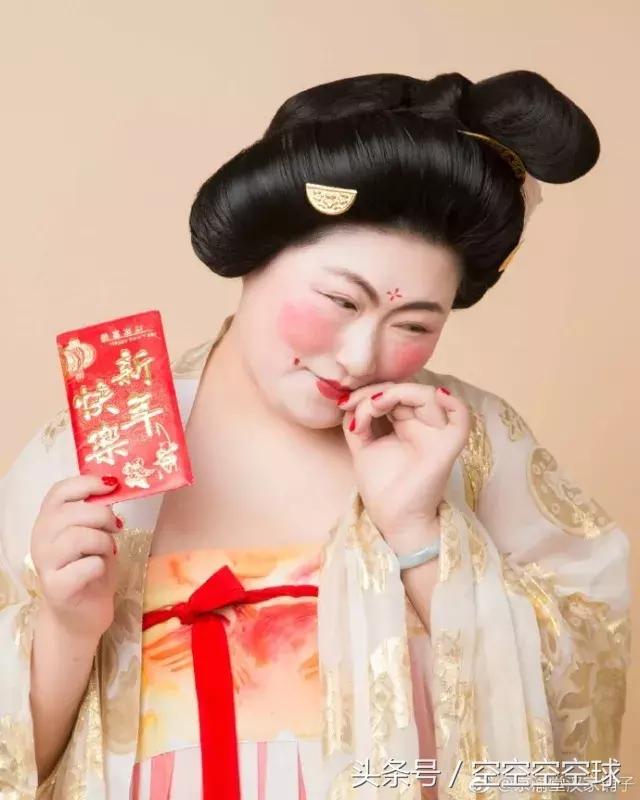 谁说胖女生穿汉服不好看,谁说胖子不穿汉服