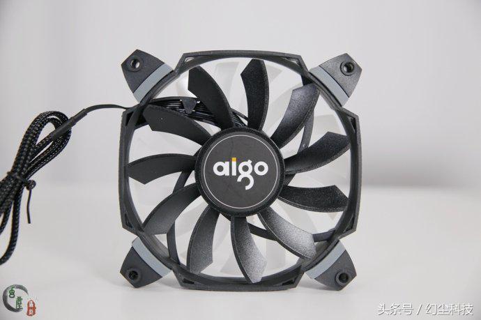 冰魄argb风扇,冰魄双光圈风扇