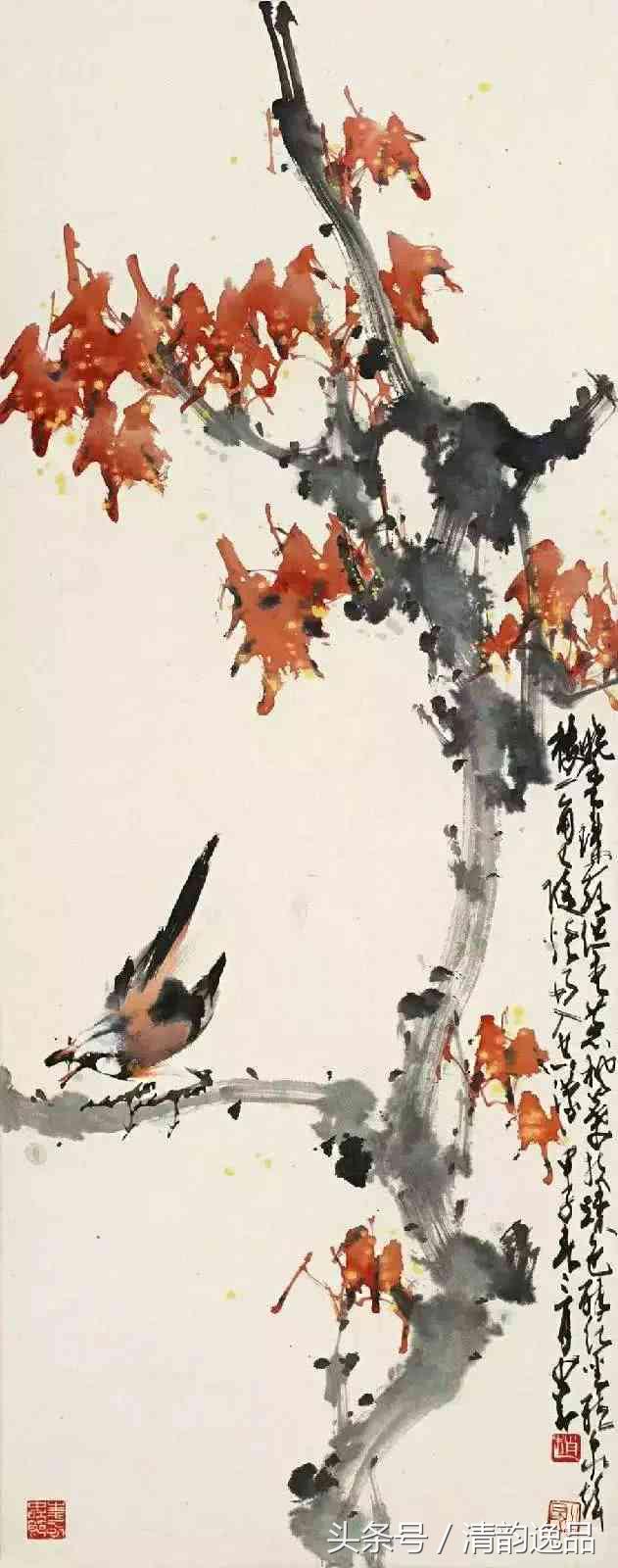 岭南著名画家赵少昂绘画视频,岭南画派十大名家名单赵少昂