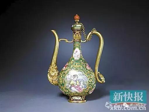 景泰蓝掐丝珐琅制作杯垫,马未都掐丝珐琅景泰蓝真品