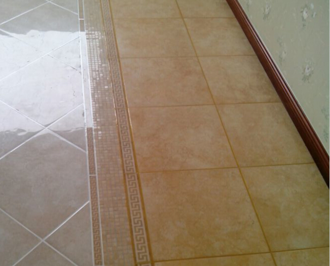 家庭装修瓷砖怎么做美缝,家居瓷砖用5年后自己做美缝教程