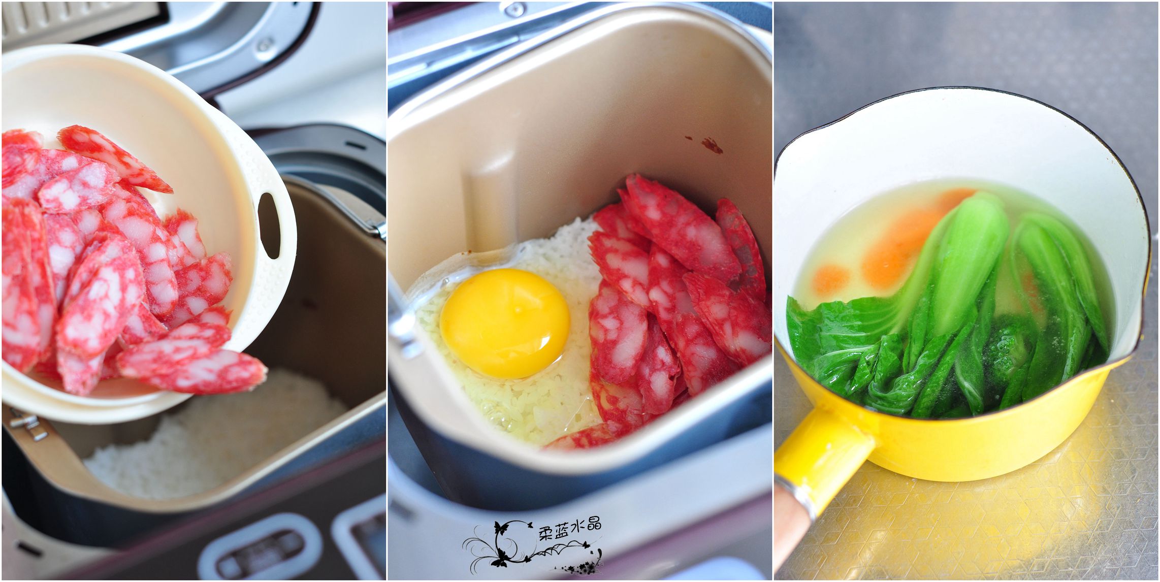 面包机也能做煲仔饭,做饭真是简单啊