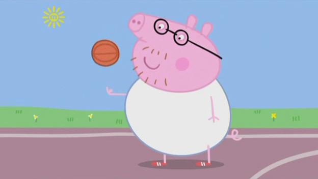 粉红猪英语动漫,粉红猪和苍蝇动画片