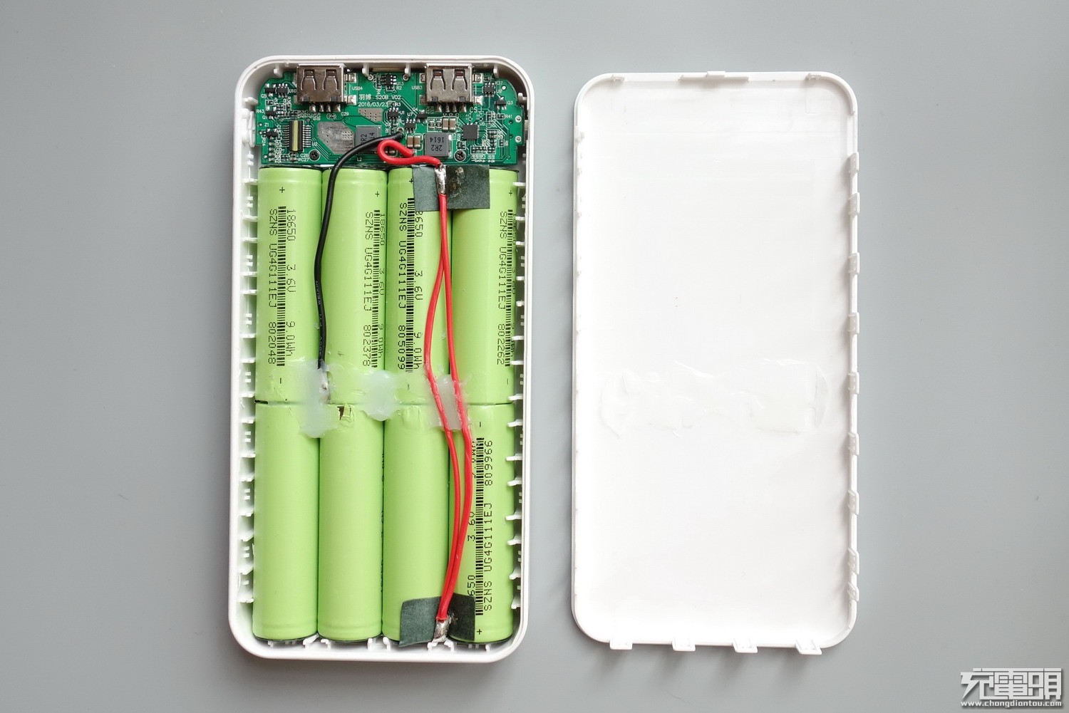 羽博充电宝s20,羽博移动电源20000毫安咋样拆开