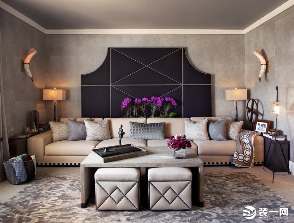 沙发背景墙电视背景墙如何设计,沙发背景墙极简高级感背景墙