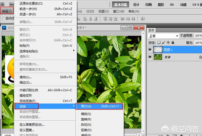 ps中怎么把复制的图层显示出来,ps在同一个图层里面复制多边形