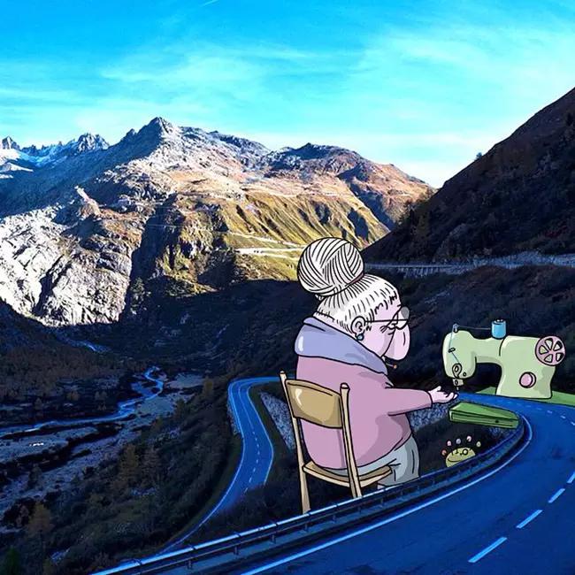 一组脑洞大开的小漫画,脑中构思了一部有意思的创意漫画