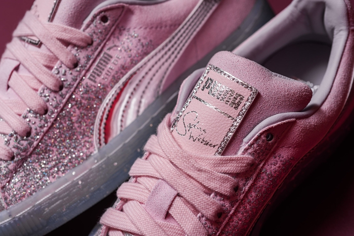 puma粉色系列,puma粉色和紫色运动套装