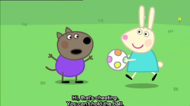 粉红猪英语动漫,粉红猪和苍蝇动画片