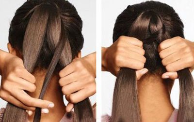 猫耳朵发型编织方法,现在最流行的发型编织方法