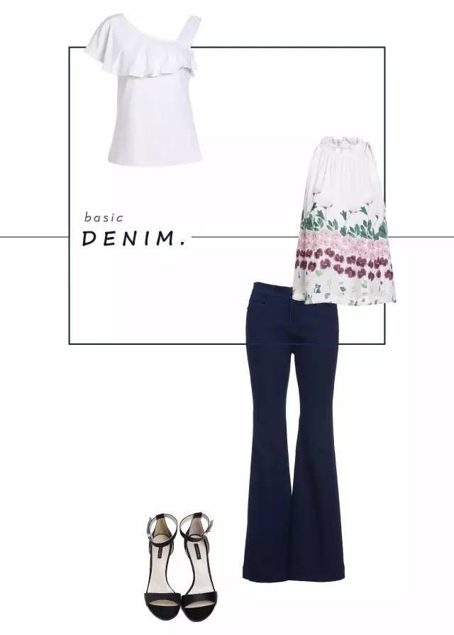 除了火热青春，你还少不了这件心机丹宁!