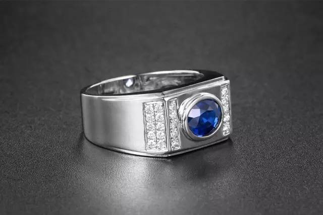 彩宝男戒：男人也可以如此风骚