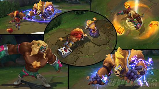 号外！LOL热血摔角赛登场擂台霸主皮肤降临！