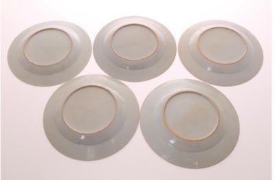 粉彩盘捡漏,50年代精品粉彩盘