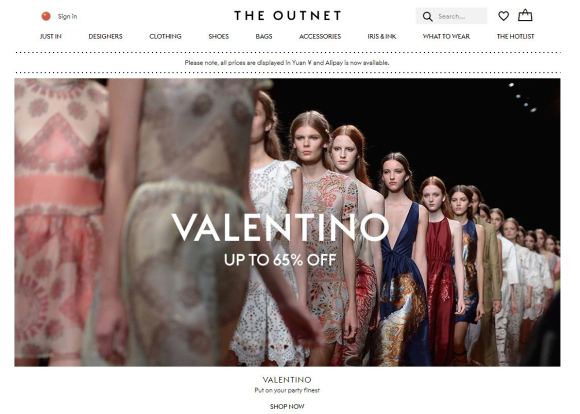 THEOUTNET.COM中国全新再出发