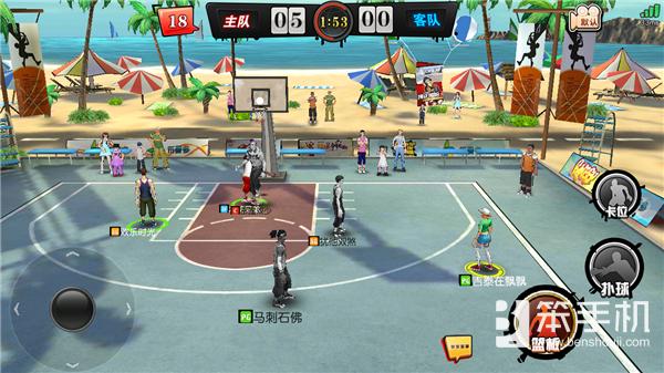 街篮游戏测评,街篮手游篮球场