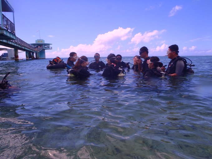 关岛出海,长滩岛上天下海