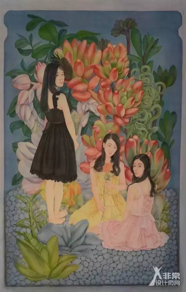 央美2017毕业展中国画,央美毕业展最牛作品