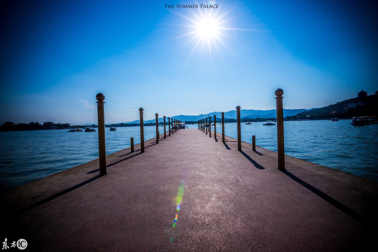 北京颐和园泛舟昆明湖,颐和园昆明湖秋景