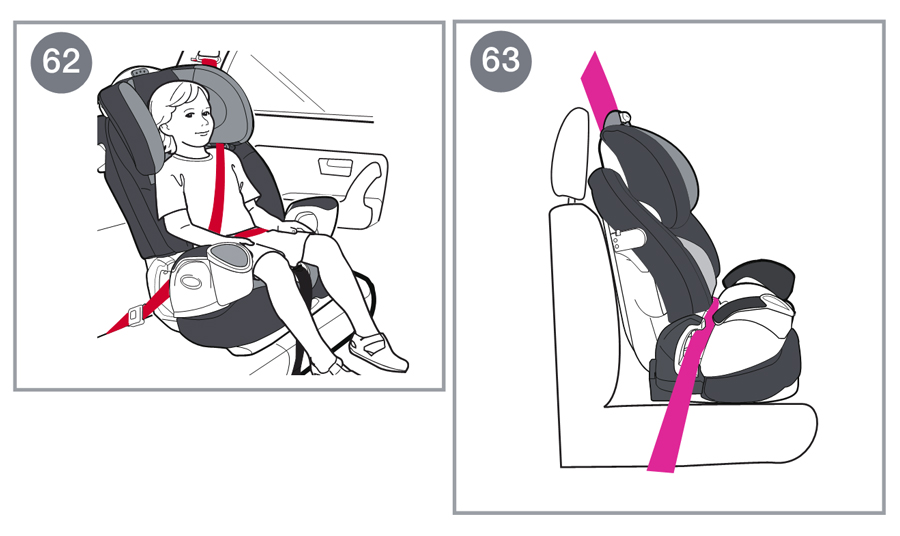 安全座椅graco葛莱,葛莱graco安全座椅安装视频