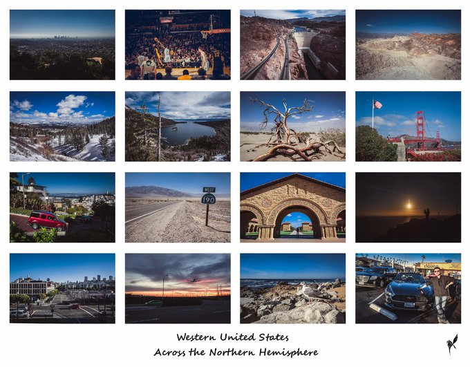 北半球穿越（93天12国，纯信息贴无游记，美西、墨西哥、美东、德国、意大利部分）