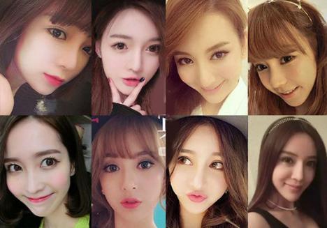 毫无特色的网红脸,这才是真正的网红脸果然与众不同