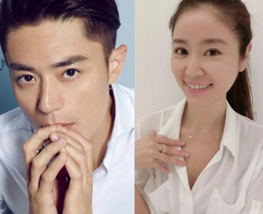 林心如生日上晒和霍建华的合照,林心如在霍建华探班后晒近照