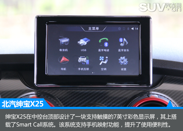 代步好选择SUV汽车网评测北汽绅宝X25