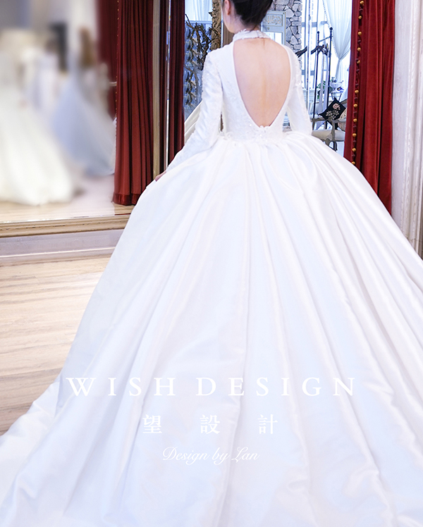 全球高级定制拉链拖尾婚纱礼服,婚纱礼服拖尾图片大全