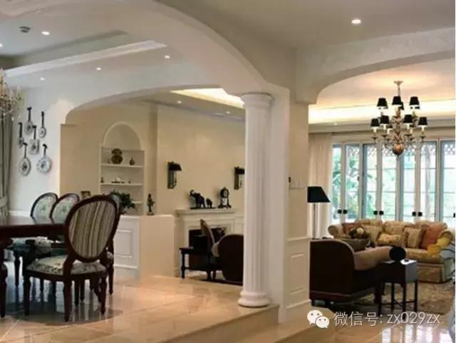 室内有柱子都是怎么装修的,装修时如何处理特别窄的柱子