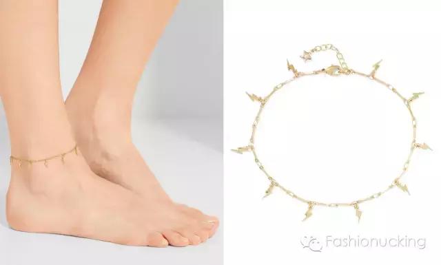 听说,脚踝链和鞋子更配哦