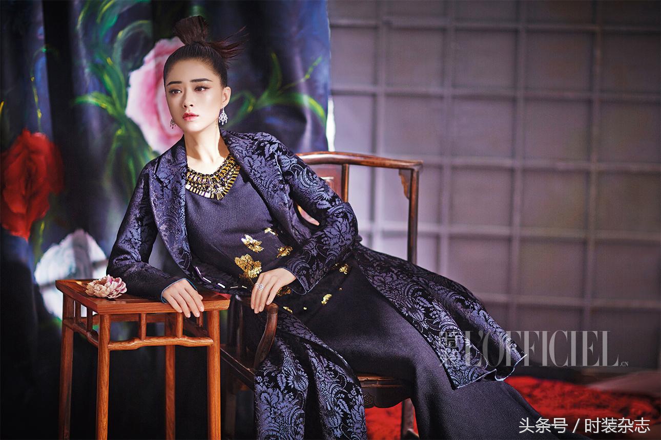 蒋欣甄嬛霸气名场面,蒋欣时尚大片惊艳众人