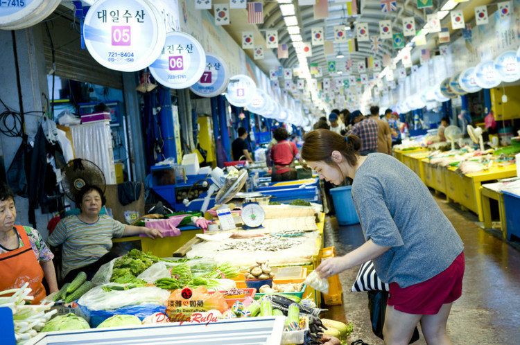 济州岛东门市场,济州岛海鲜市场