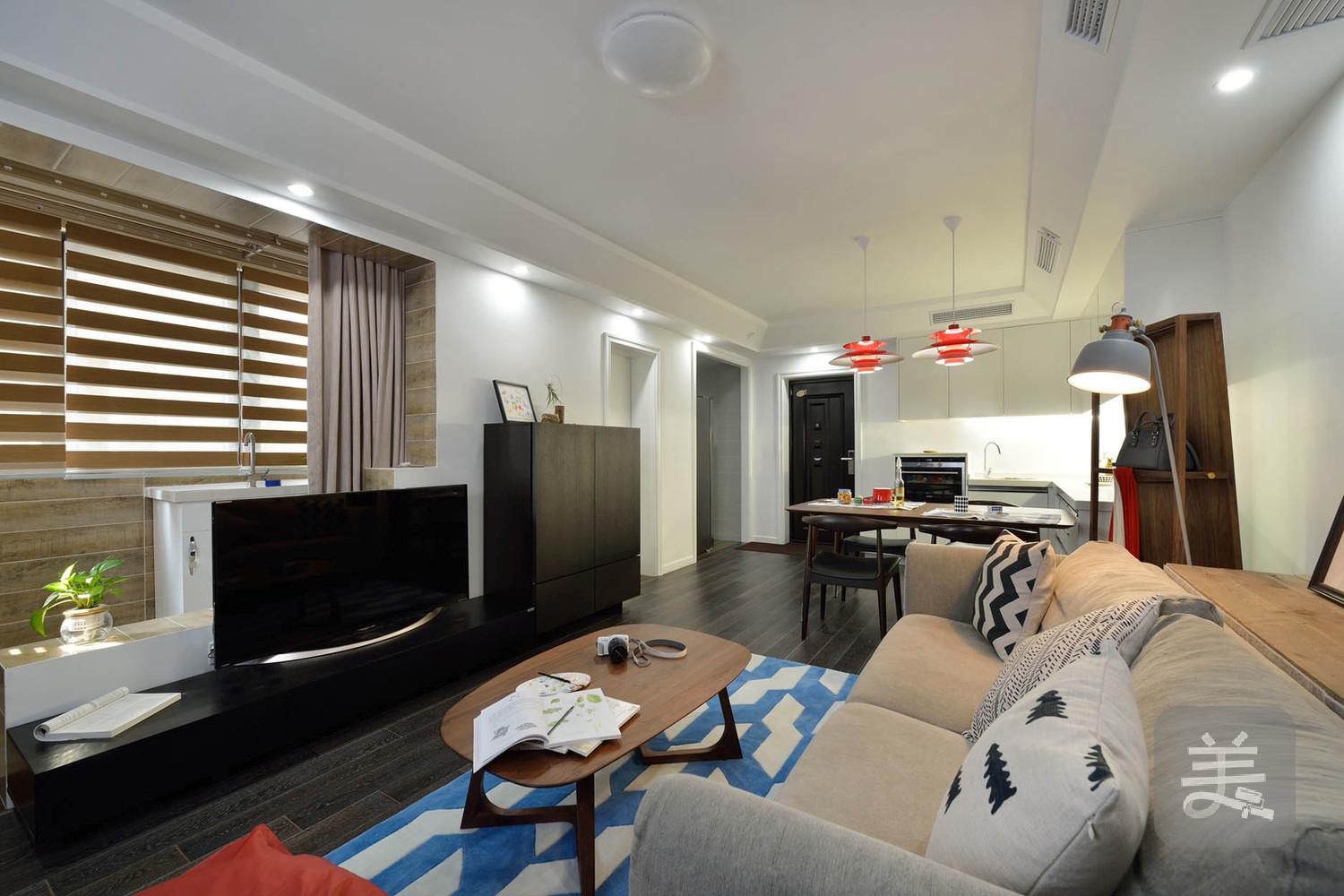 北欧风格装修案例业之峰,装修案例北欧风格